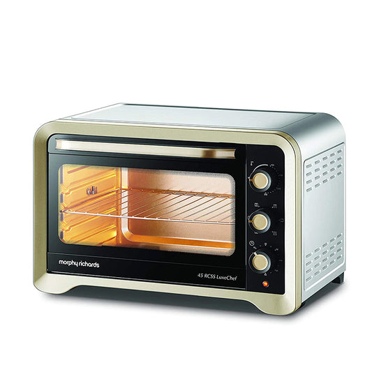 Morphy Richards 45 Ltr 45RCSS LuxeChef Oven Toaster Griller, with Convection and Rotisserie Function