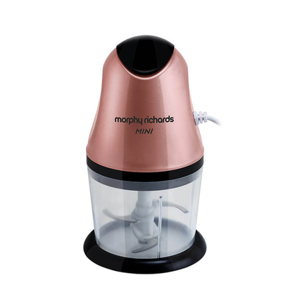 Morphy Richards Mini 300-Watts DC Motor Chopper (Rose Gold)